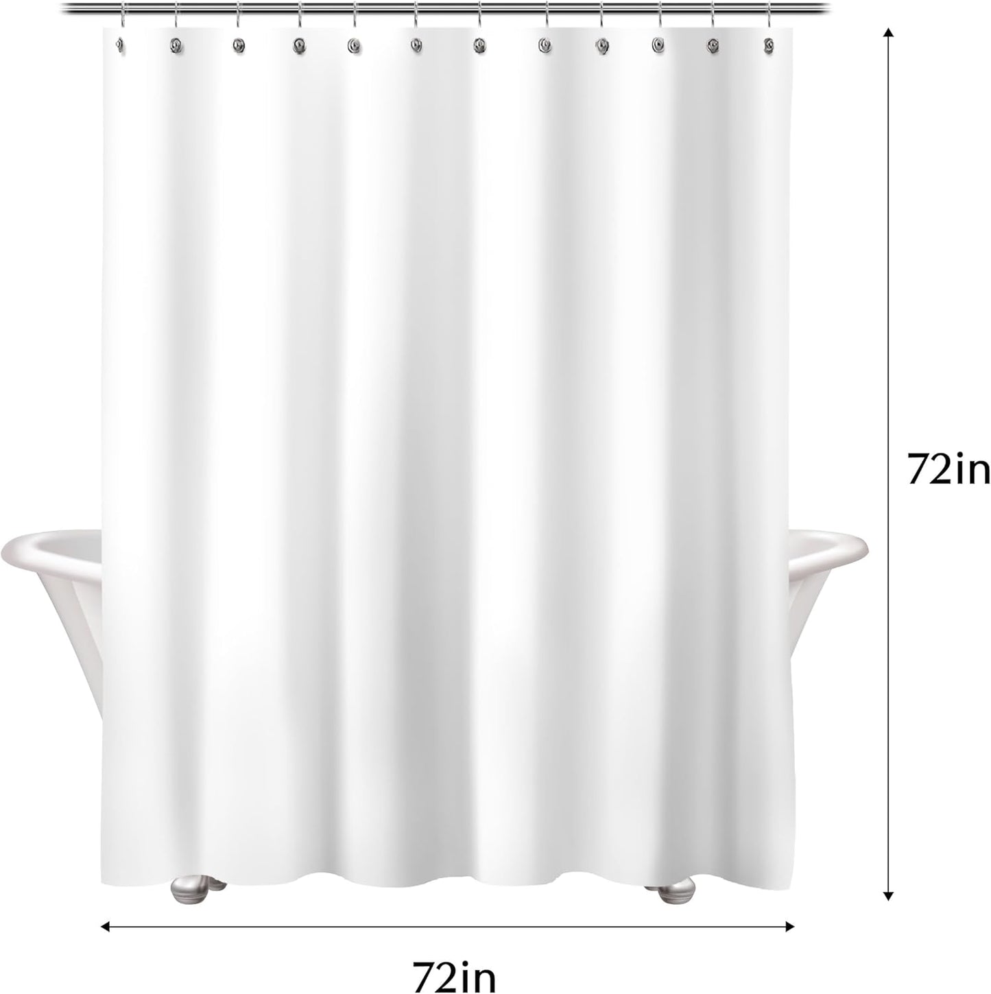 Sunlit Funny Car Race Fabric Kids Shower Curtain, Cute Cartoon Animal Drivers with Giraffe, Lion & Bear, Fun Road Trip Theme Bathroom Decor for Boys and Girls, 72 x 72 Inches