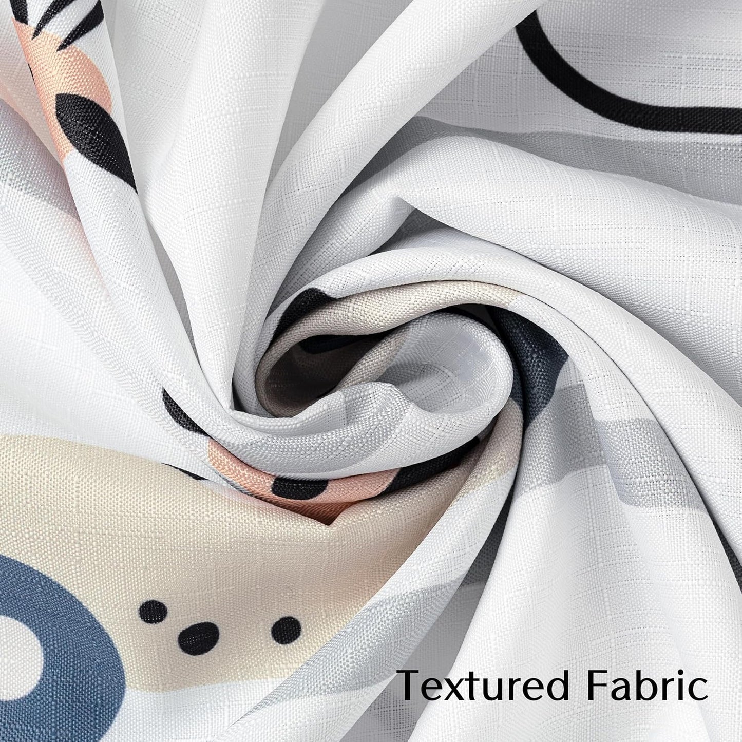 Sunlit Funny Car Race Fabric Kids Shower Curtain, Cute Cartoon Animal Drivers with Giraffe, Lion & Bear, Fun Road Trip Theme Bathroom Decor for Boys and Girls, 72 x 72 Inches