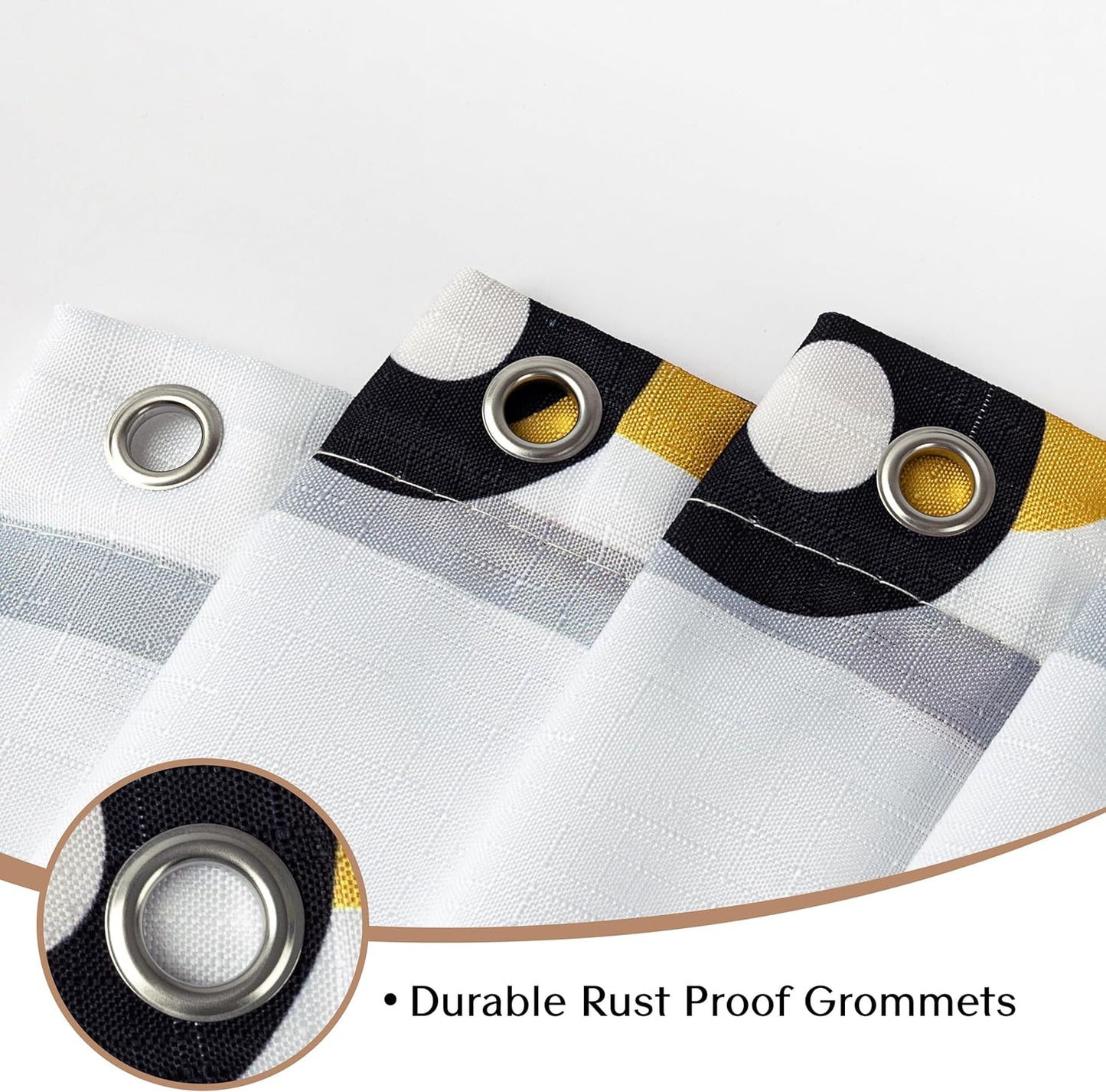 Sunlit Funny Car Race Fabric Kids Shower Curtain, Cute Cartoon Animal Drivers with Giraffe, Lion & Bear, Fun Road Trip Theme Bathroom Decor for Boys and Girls, 72 x 72 Inches